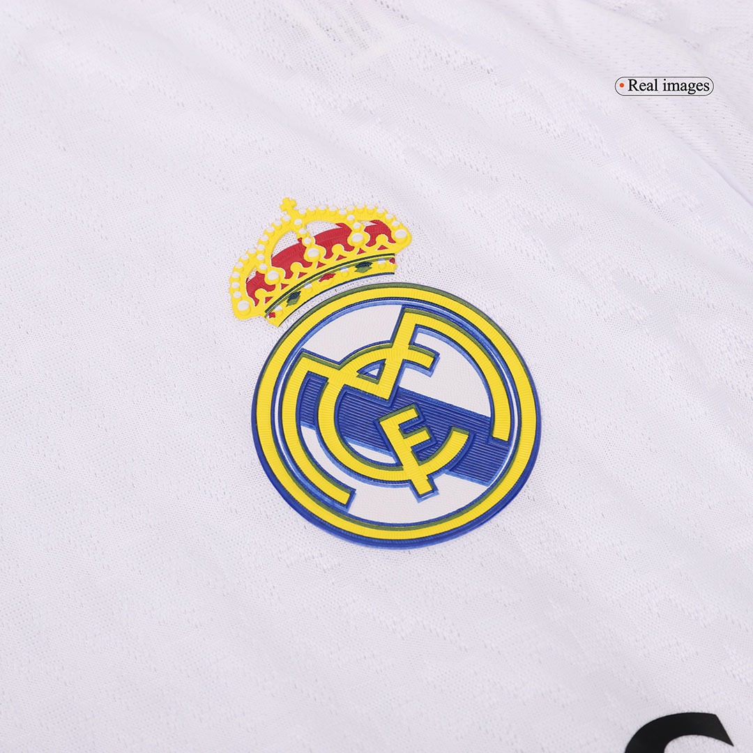 Real Madrid Home Long Sleeve Jersey Player Version 2024/25