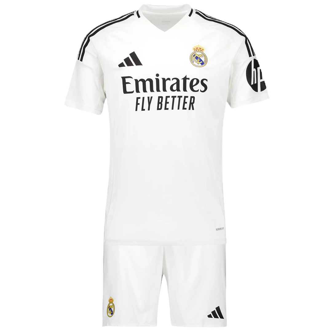 Kids Real Madrid Home Kit 2024/25