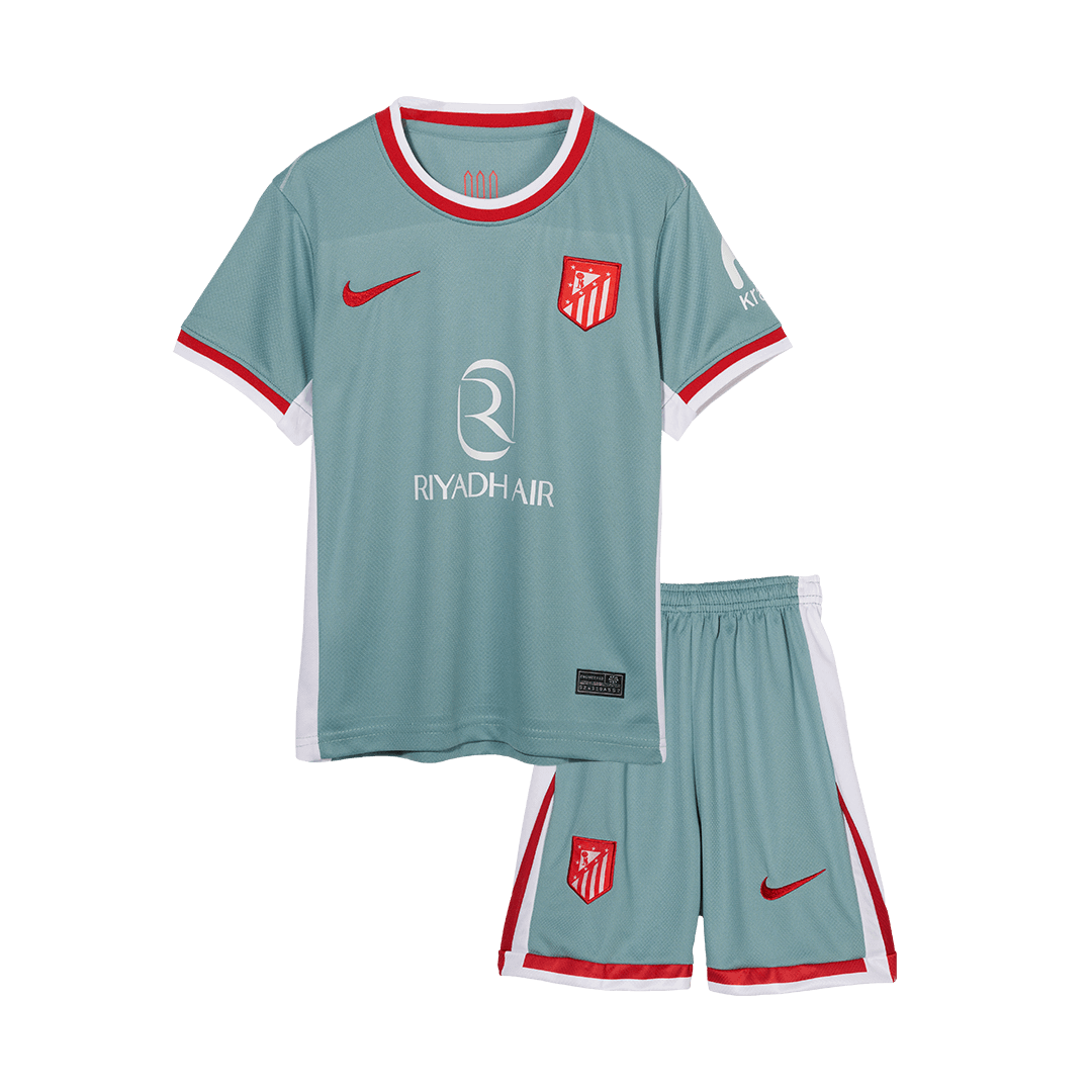 Kids Atletico Madrid Away Jersey Kit 2024/25