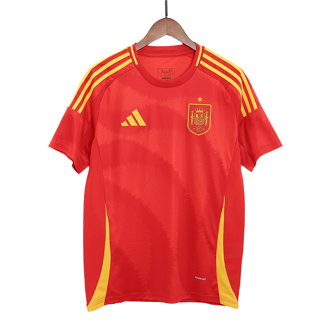 Spain Home Jersey Fan Version EURO 2024