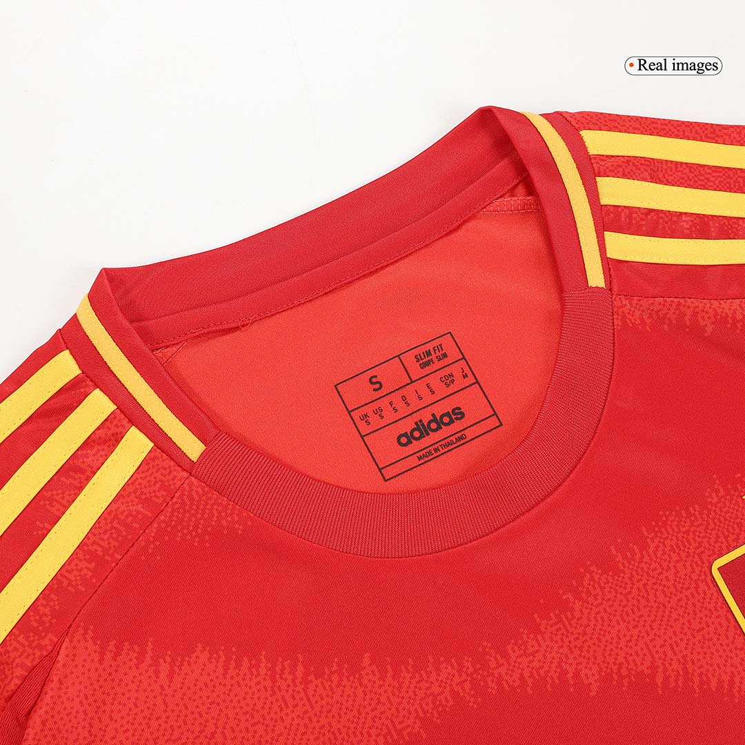 Spain Home Jersey Fan Version EURO 2024