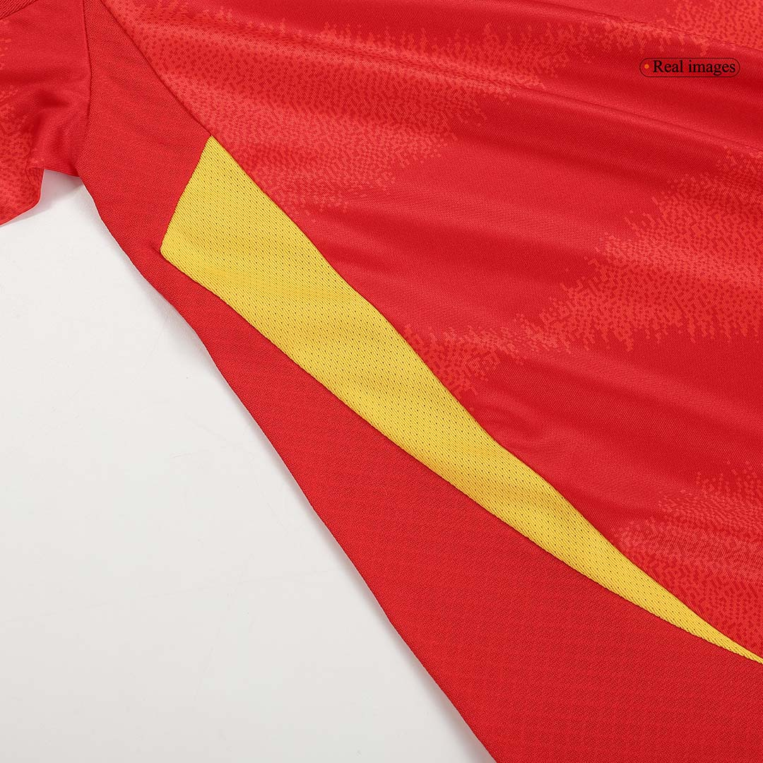 Spain Home Jersey Fan Version EURO 2024