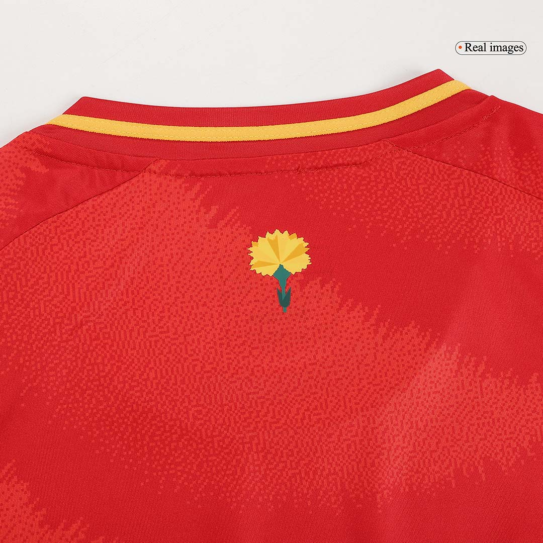 Spain Home Jersey Fan Version EURO 2024