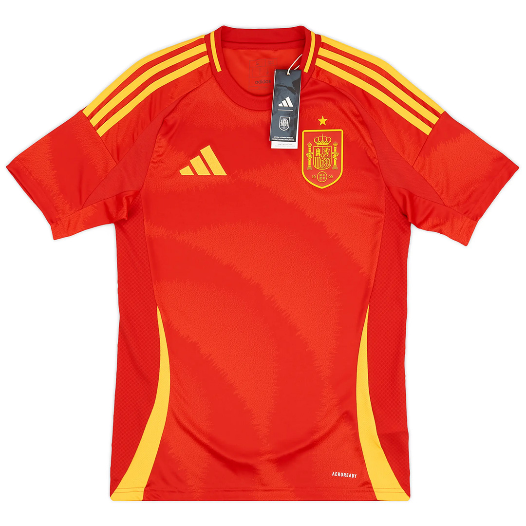 Spain Home Jersey Fan Version EURO 2024