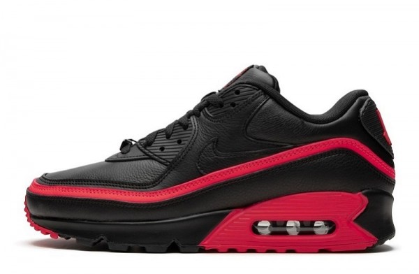 Undefeated X Air Max 90 _Black Solar Red_ Reps _ snkrsrep_org/