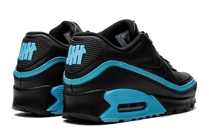 Undefeated x Air Max 90 _Black Blue Fury_ Reps - snkrsrep_org _/