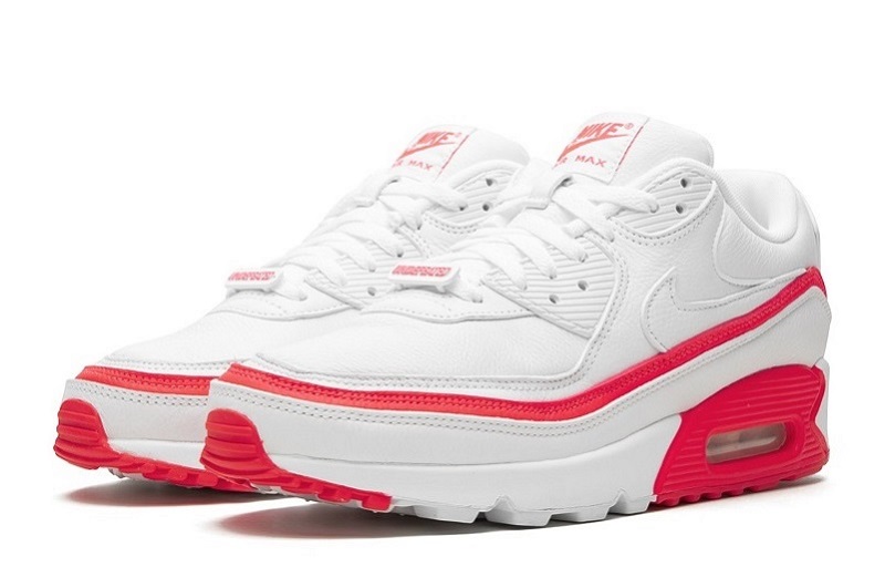 Undefeated x Air Max 90 _White Solar Red_ Reps _ snkrsrep_org/