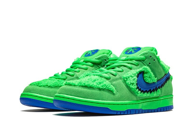 Grateful Dead x SB Dunk Low _Green Bear_ Reps _ snkrsrep_org/