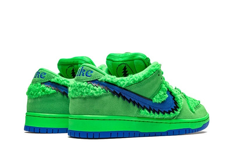 Grateful Dead x SB Dunk Low _Green Bear_ Reps _ snkrsrep_org/