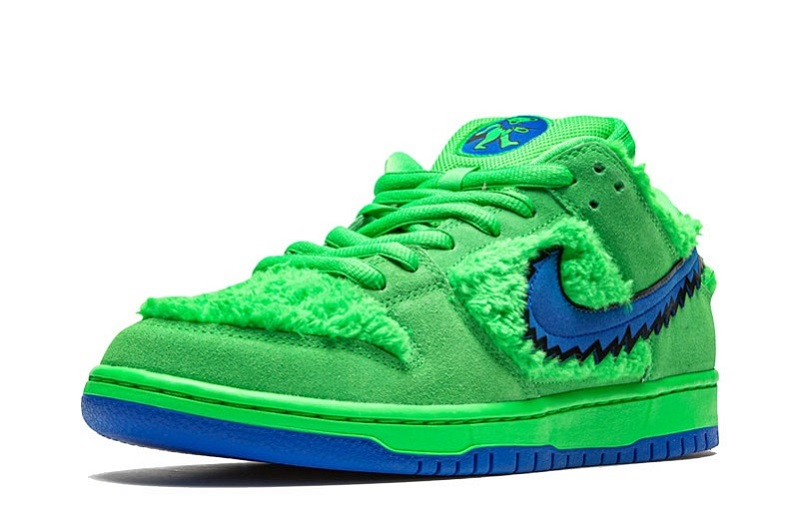 Grateful Dead x SB Dunk Low _Green Bear_ Reps _ snkrsrep_org/