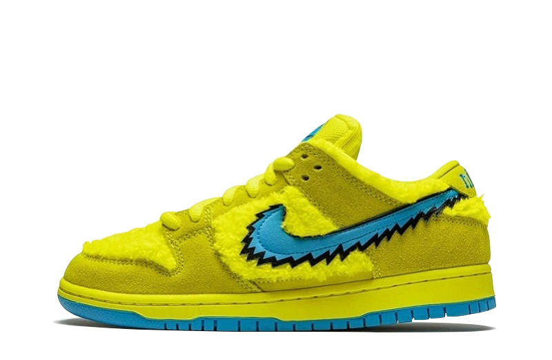 Grateful Dead x SB Dunk Low _Yellow Bear_ Reps _ snkrsrep_org/