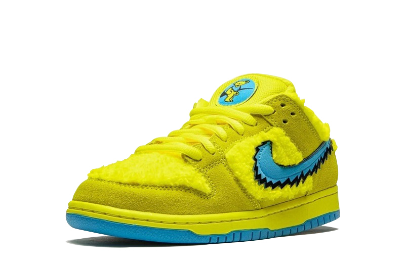 Grateful Dead x SB Dunk Low _Yellow Bear_ Reps _ snkrsrep_org/