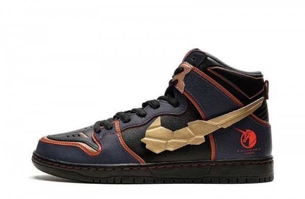 Gundam x Dunk High _Banshee_ Reps _ snkrsrep_org/