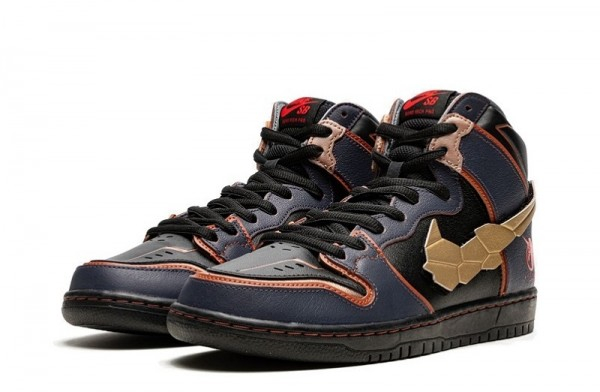 Gundam x Dunk High _Banshee_ Reps _ snkrsrep_org/