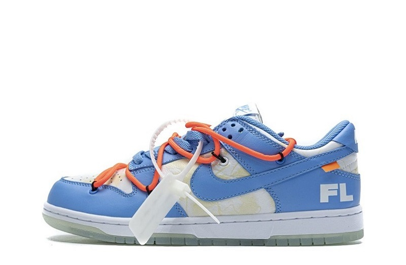 Off-White X Futura X Dunk Low _UNC_ Reps - snkrsrep_org/