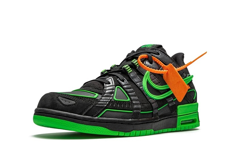 Off-White x Air Rubber Dunk _Green Strike_ Reps _ snkrsrep_org/