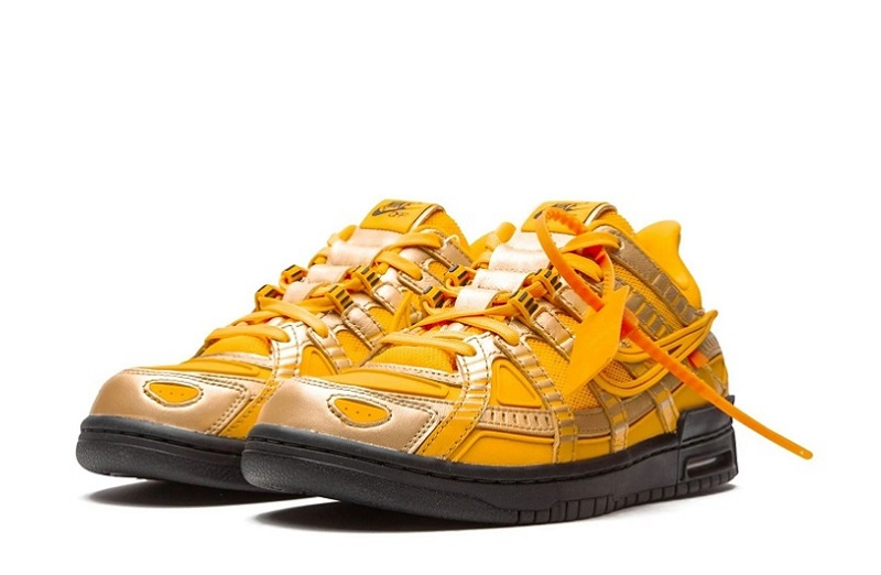 Off-White x Air Rubber Dunk _University Gold_ Reps __ snkrsreps/