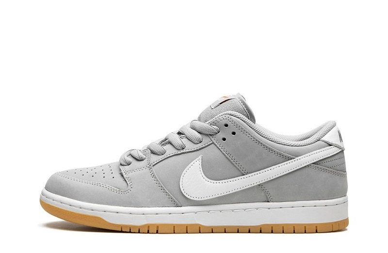 Retail Wolf Grey Gum Dunk Low SB Reps - Nike _ snkrsrep_org/