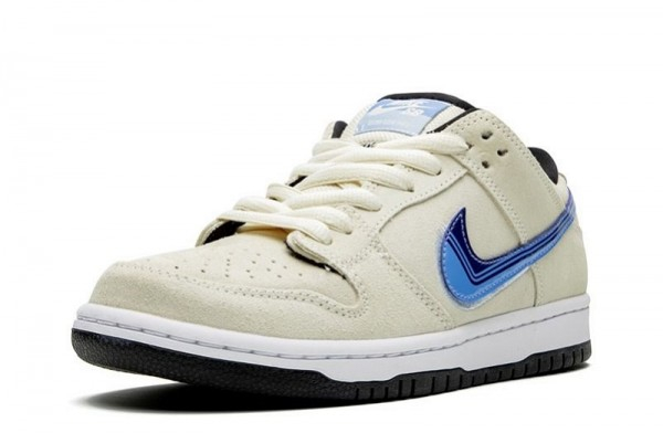 Shop Futura Bleached Aqua Dunk Low SB Reps _ snkrsrep_org/