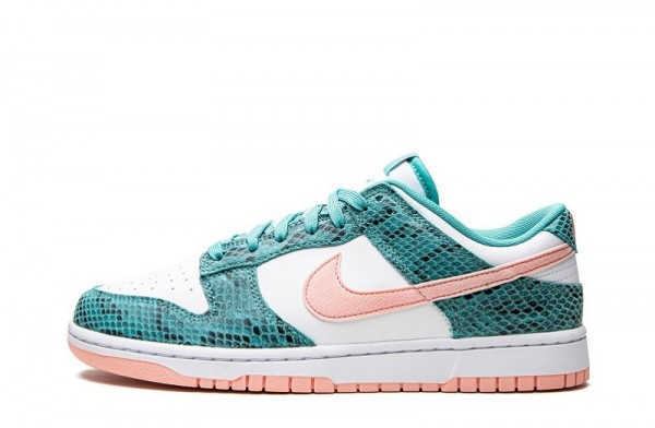 Select Washed Teal Snakeskin Dunk Reps - Nike _ snkrsrep_org/