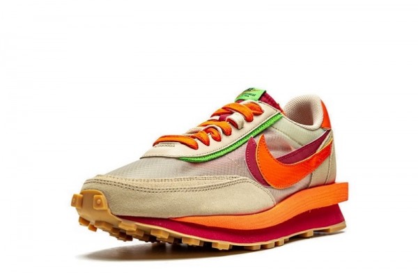 Clot x Sacai x Nike LDWaffle _Orange Blaze_ Reps - snkrsrep_org _