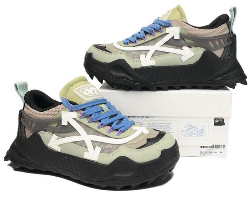 Buy Off-White ODSY-1000 Black Sage Green Reps _ snkrsrep_org/